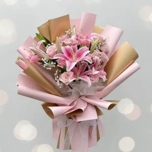 pink royal bouquet