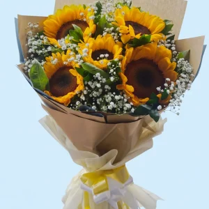 sunny sunflower bouquet